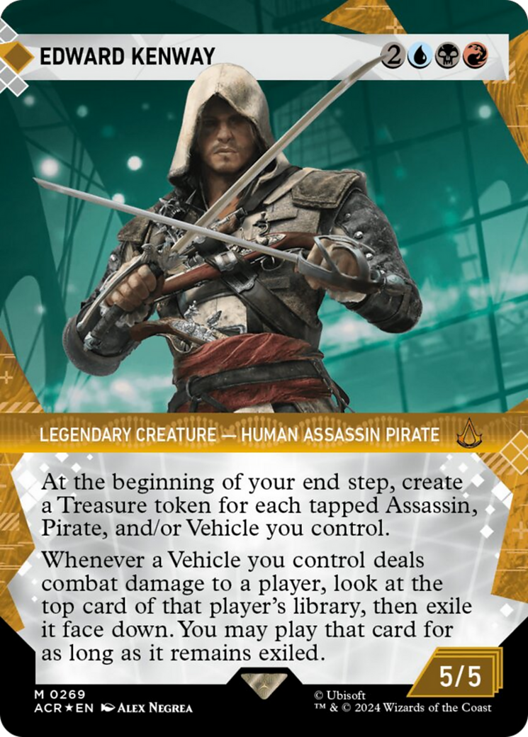 Edward Kenway (Showcase) (Textured Foil) [Assassin's Creed] | Webway Games