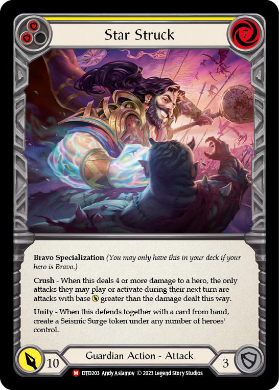 Star Struck [DTD203] (Dusk Till Dawn)  Rainbow Foil | Webway Games