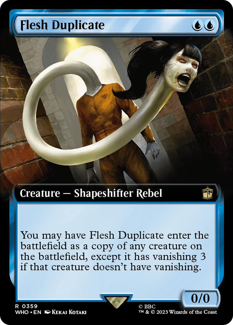Flesh Duplicate (Extended Art) [Doctor Who] | Webway Games