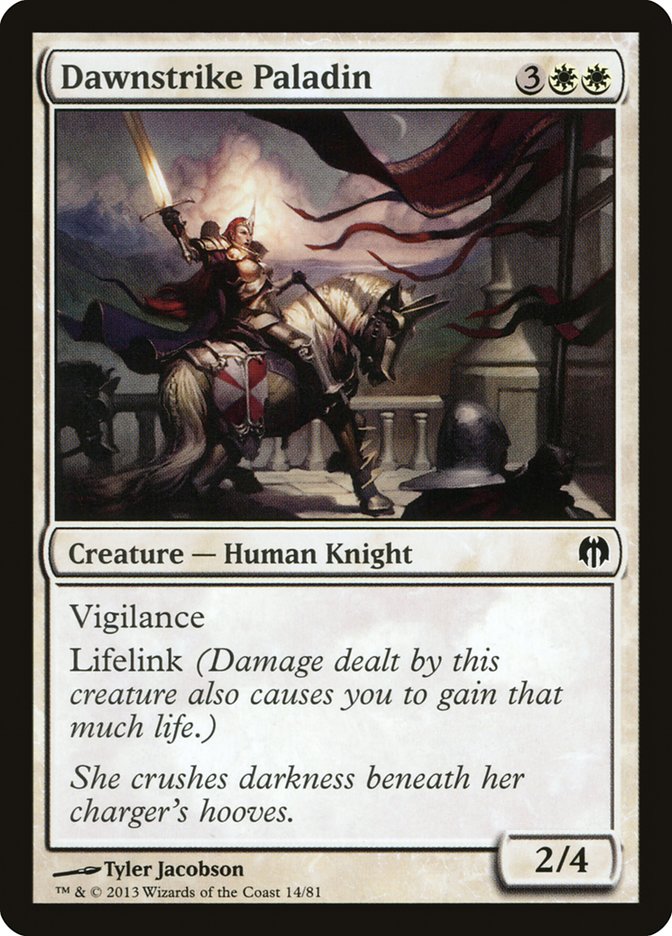 Dawnstrike Paladin [Duel Decks: Heroes vs. Monsters] | Webway Games