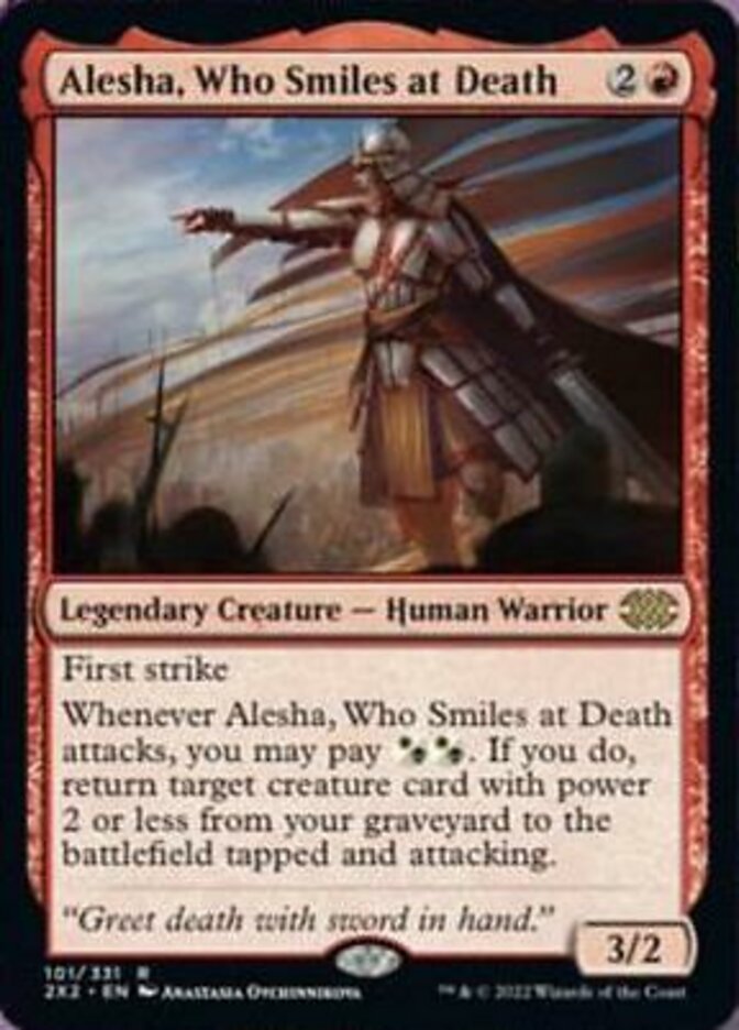 Alesha, Who Smiles at Death [Double Masters 2022] | Webway Games
