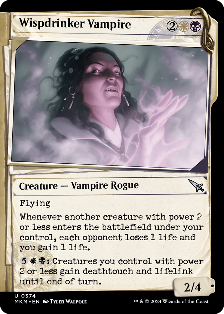 Wispdrinker Vampire (Showcase) [Murders at Karlov Manor] | Webway Games