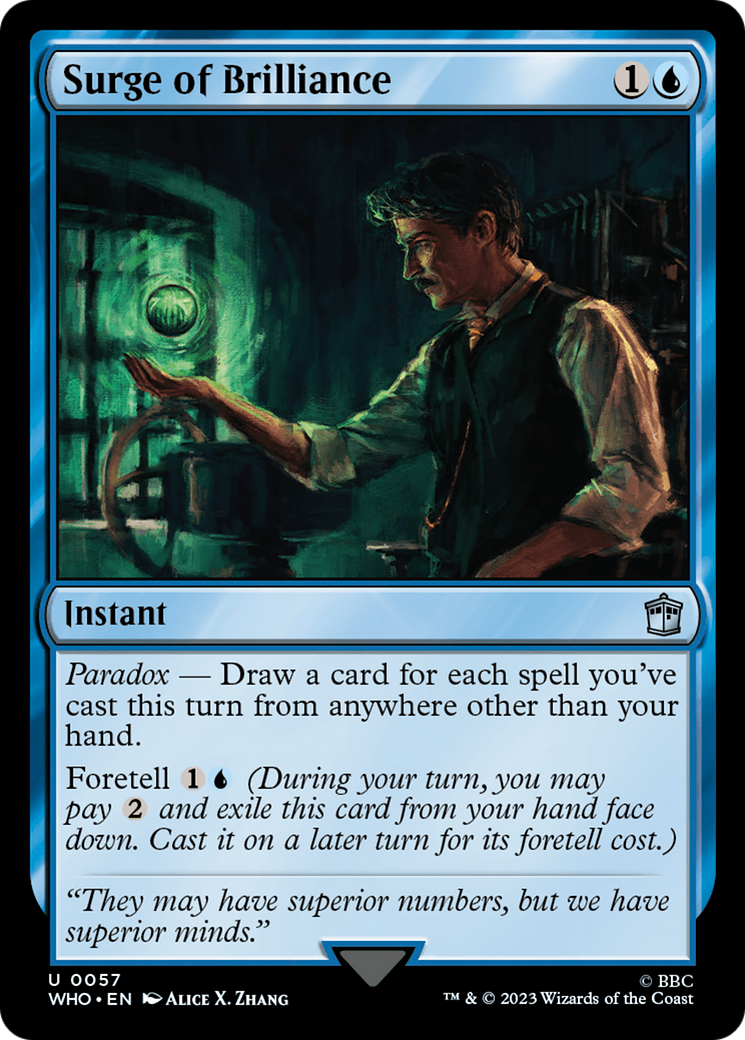 Surge of Brilliance [Doctor Who] | Webway Games