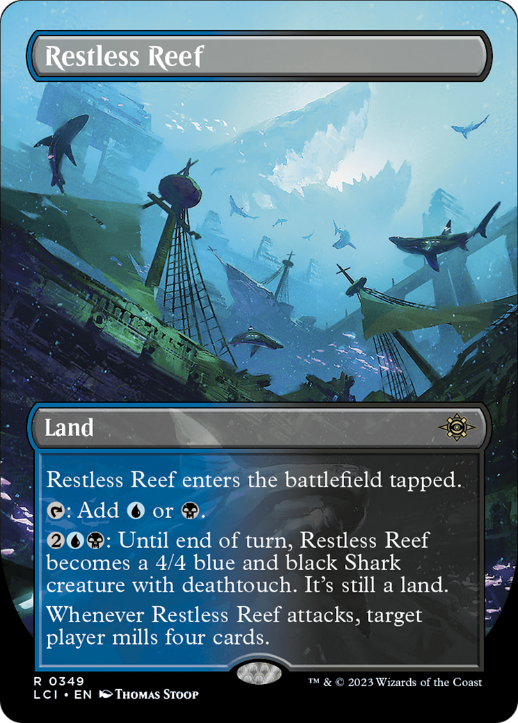 Restless Reef (Borderless) [The Lost Caverns of Ixalan] | Webway Games