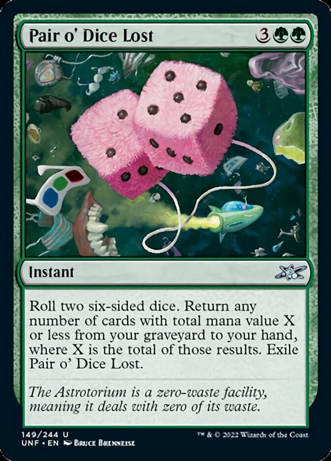 Pair o' Dice Lost [Unfinity] | Webway Games