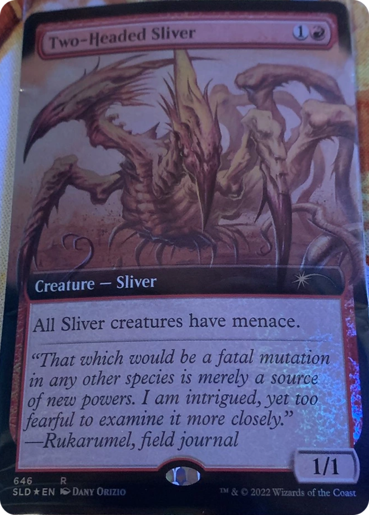 Two-Headed Sliver (Extended Art) [Secret Lair Drop Promos] | Webway Games