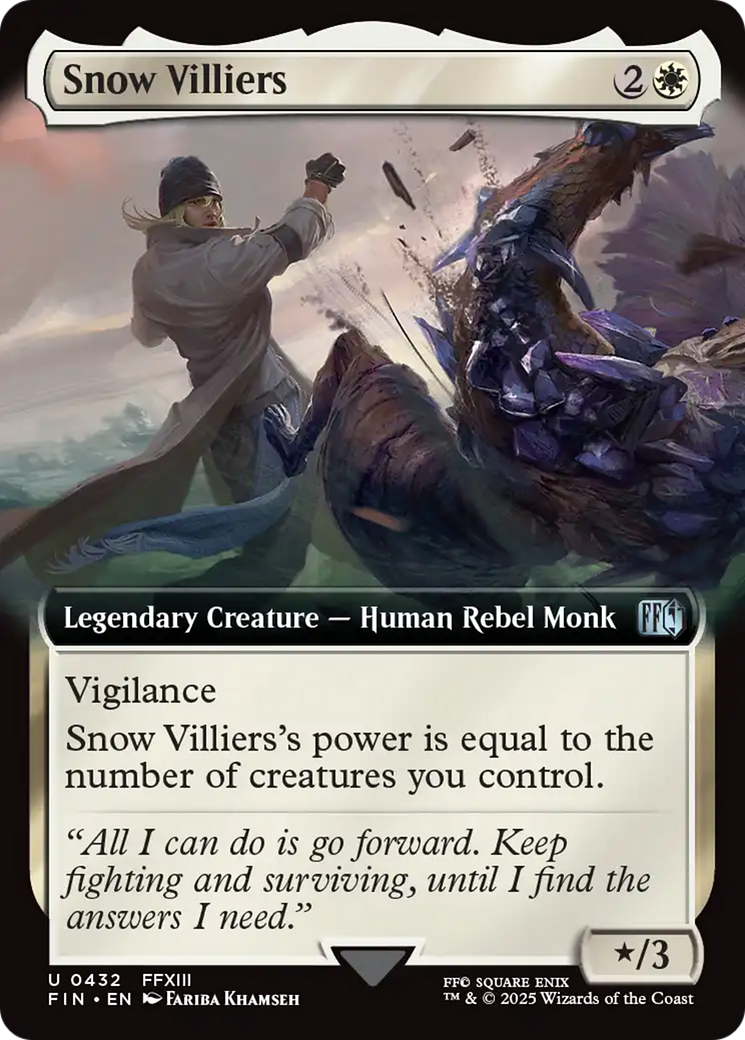 Snow Villiers (Extended Art) [FINAL FANTASY] | Webway Games