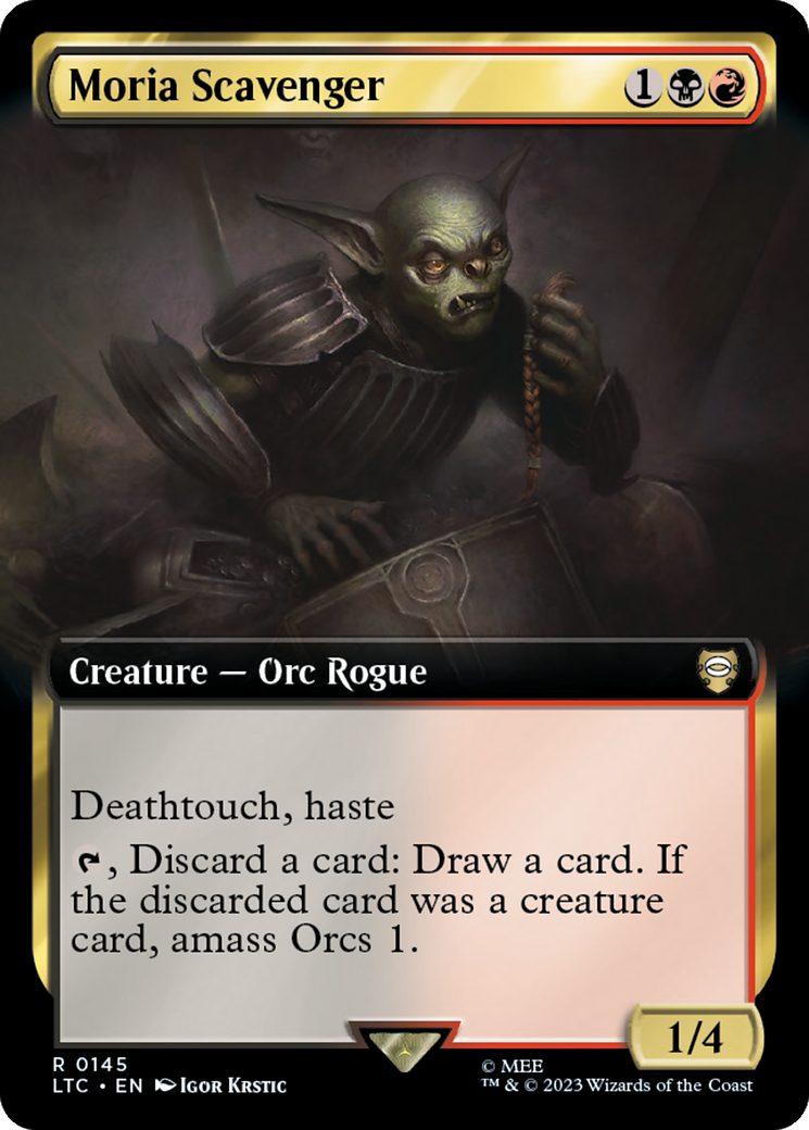 Moria Scavenger (Extended Art) [The Lord of the Rings: Tales of Middle-Earth Commander] | Webway Games