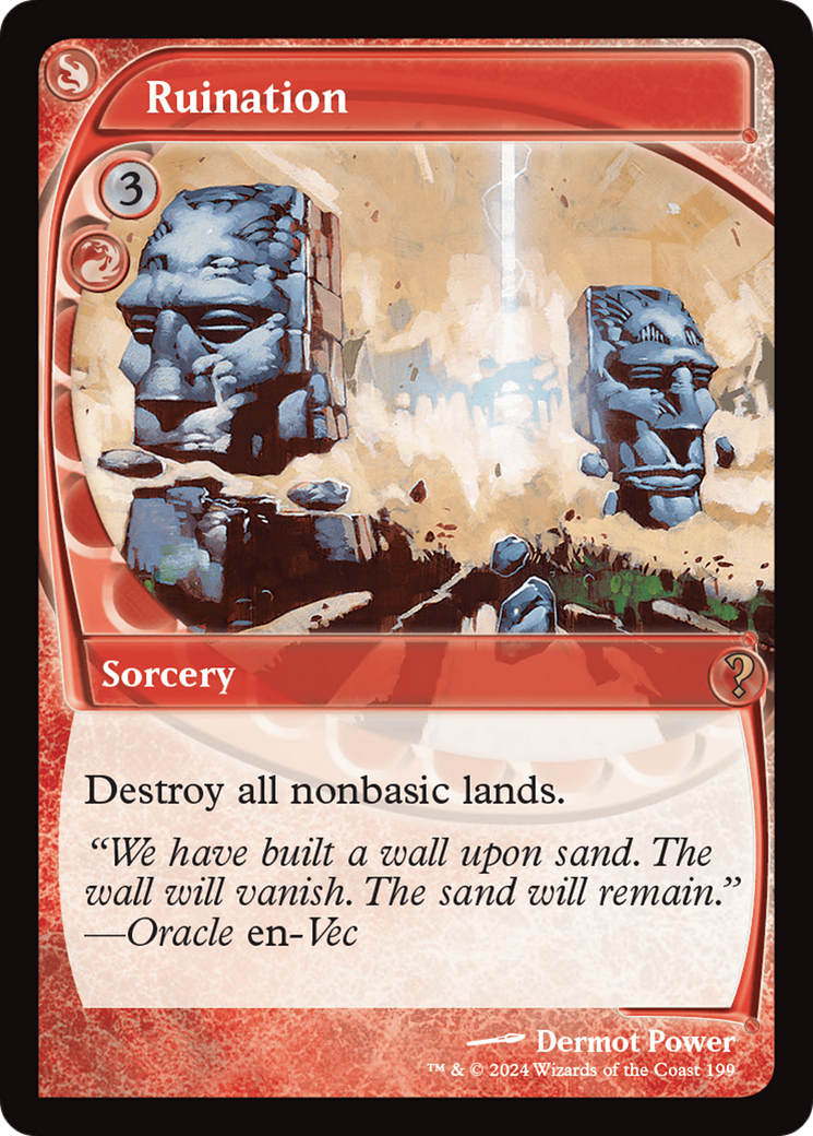 Ruination (Future Sight) [Mystery Booster 2] | Webway Games