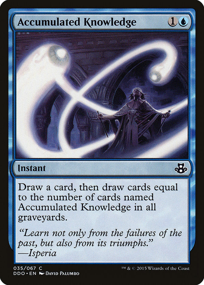Accumulated Knowledge [Duel Decks: Elspeth vs. Kiora] | Webway Games