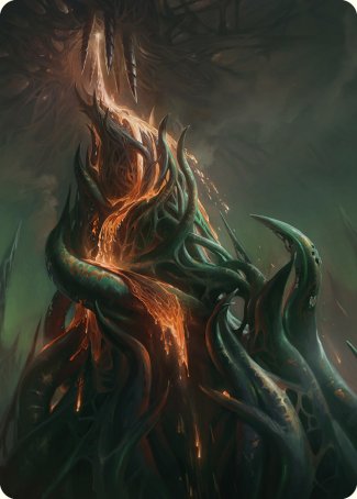 Copperline Gorge Art Card [Phyrexia: All Will Be One Art Series] | Webway Games