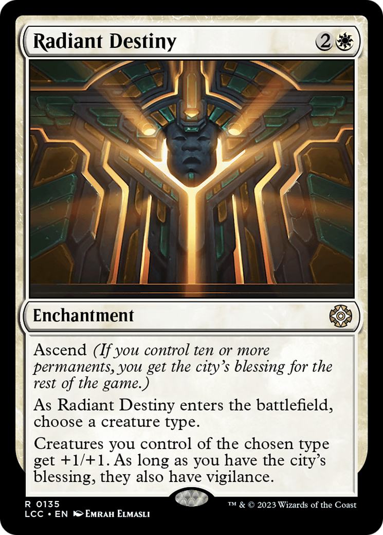 Radiant Destiny [The Lost Caverns of Ixalan Commander] | Webway Games