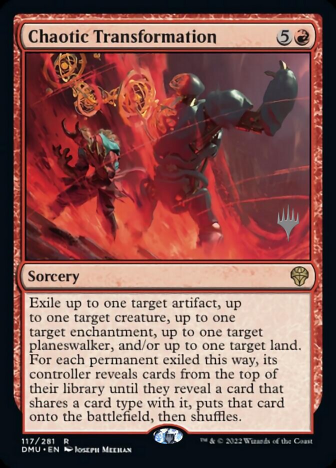 Chaotic Transformation (Promo Pack) [Dominaria United Promos] | Webway Games