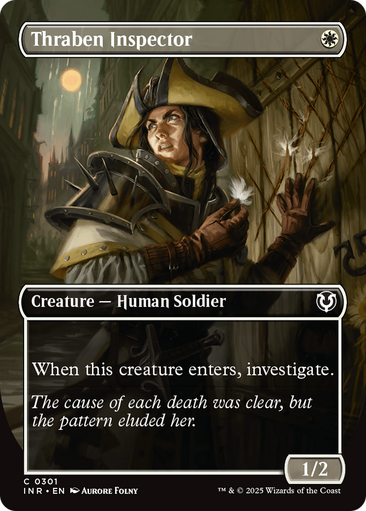 Thraben Inspector (Borderless) [Innistrad Remastered] | Webway Games