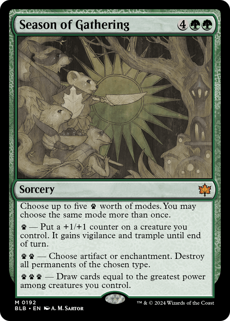 Season of Gathering [Bloomburrow] | Webway Games