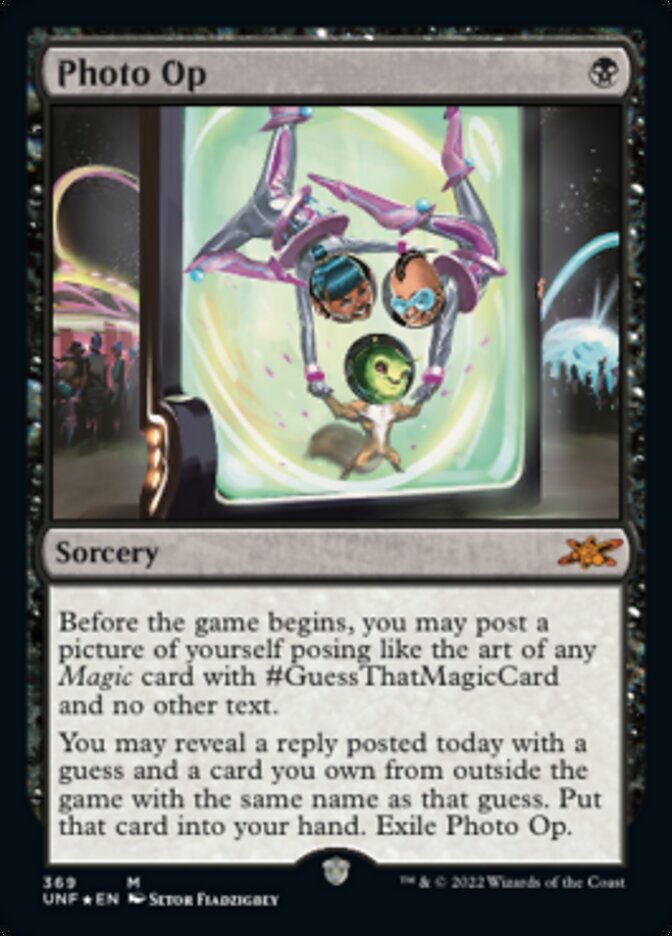 Photo Op (Galaxy Foil) [Unfinity] | Webway Games
