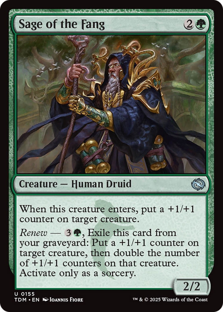 Sage of the Fang [Tarkir: Dragonstorm] | Webway Games