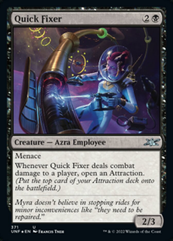 Quick Fixer (Galaxy Foil) [Unfinity] | Webway Games