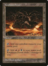 Karplusan Forest (Oversized) [Oversize Cards] | Webway Games