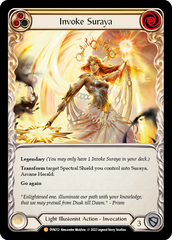 Invoke Suraya // Suraya, Archangel of Knowledge [DYN212] (Dynasty)  Cold Foil | Webway Games