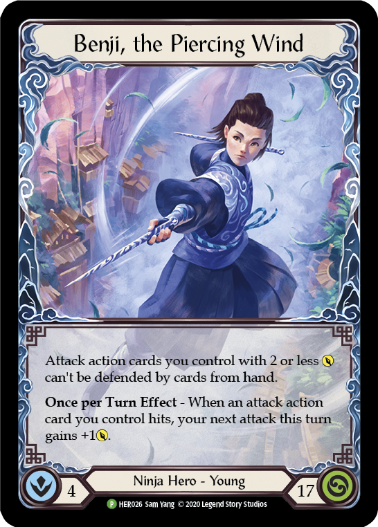 Benji, the Piercing Wind [HER026] (Promo)  Cold Foil | Webway Games