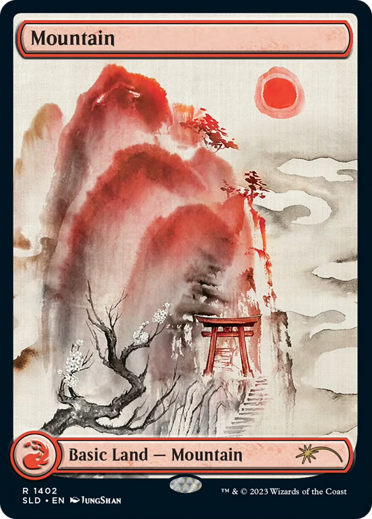 Mountain (1402) [Secret Lair Drop Series] | Webway Games