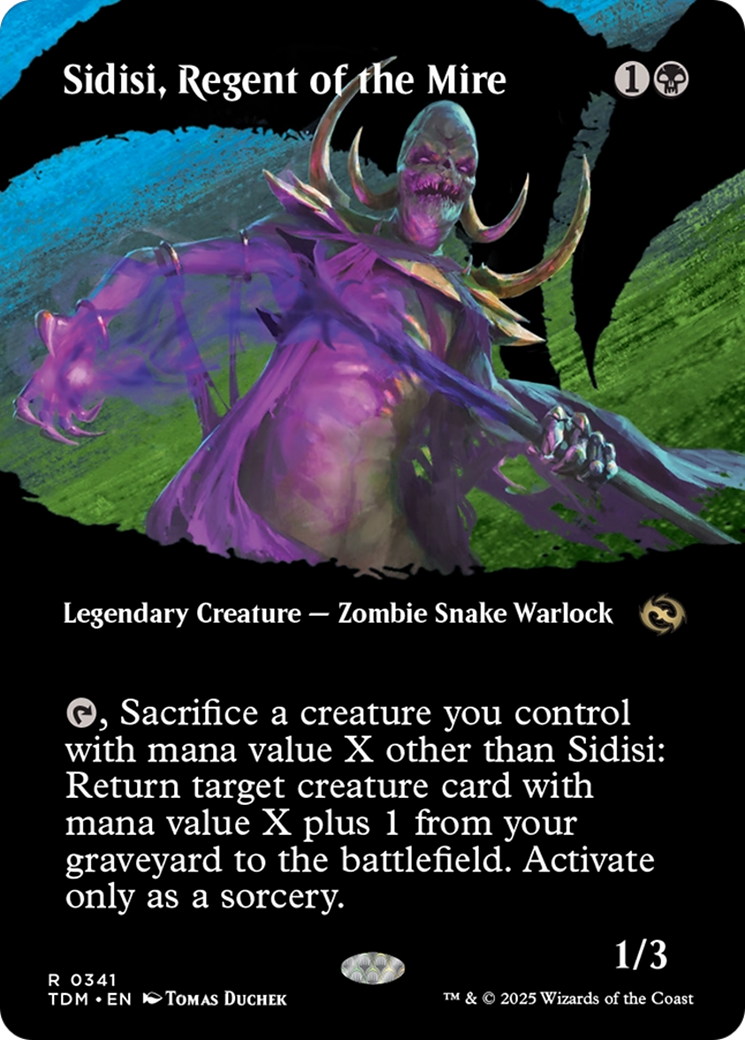 Sidisi, Regent of the Mire (Borderless) [Tarkir: Dragonstorm] | Webway Games