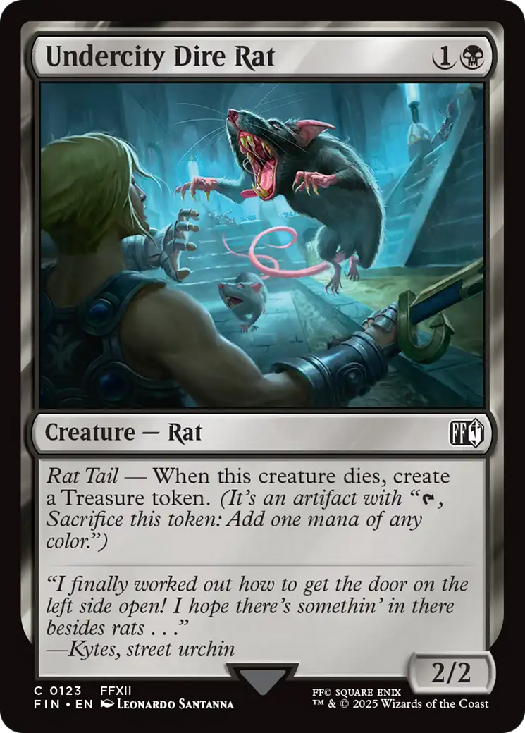 Undercity Dire Rat [FINAL FANTASY] | Webway Games