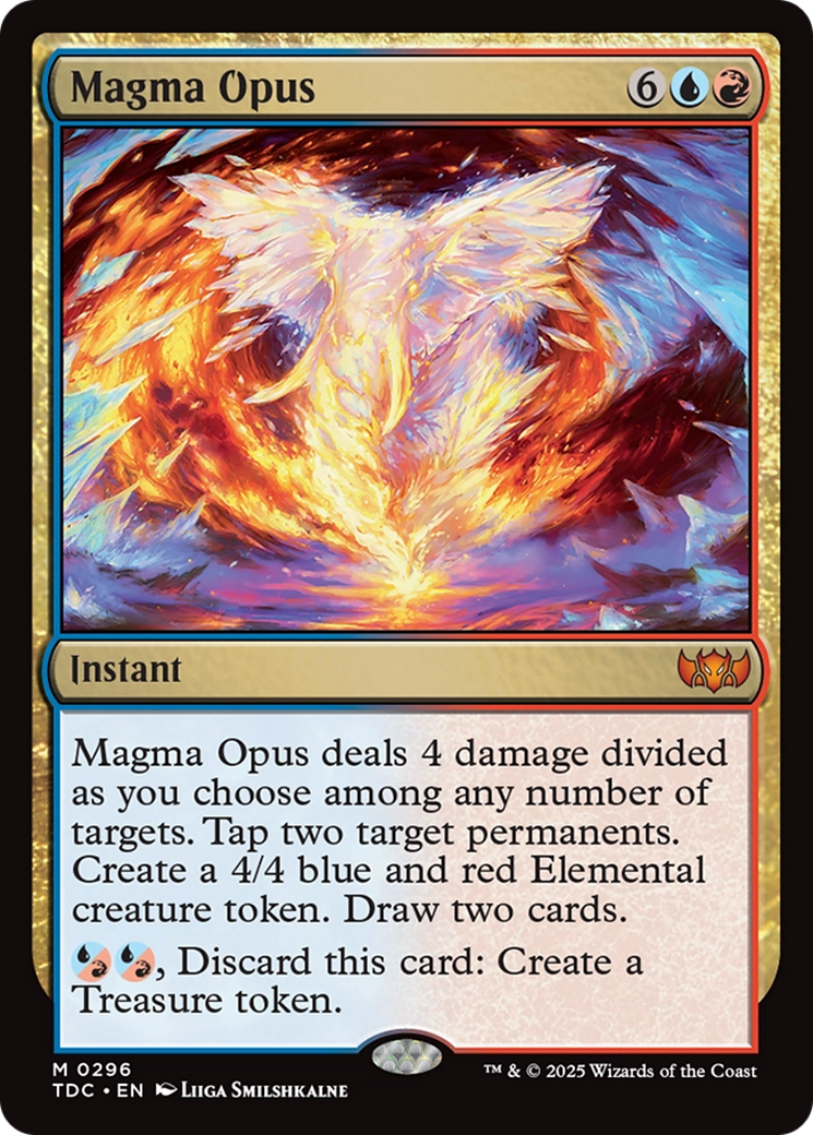 Magma Opus [Tarkir: Dragonstorm Commander] | Webway Games