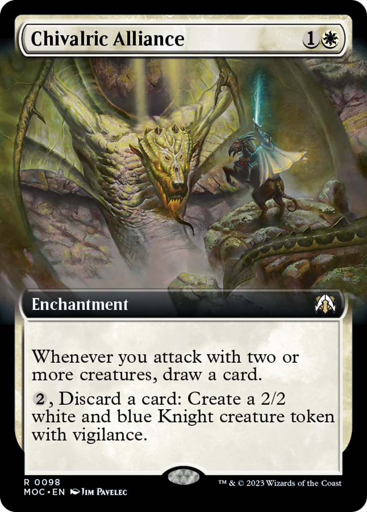 Chivalric Alliance (Extended Art) [March of the Machine Commander] | Webway Games