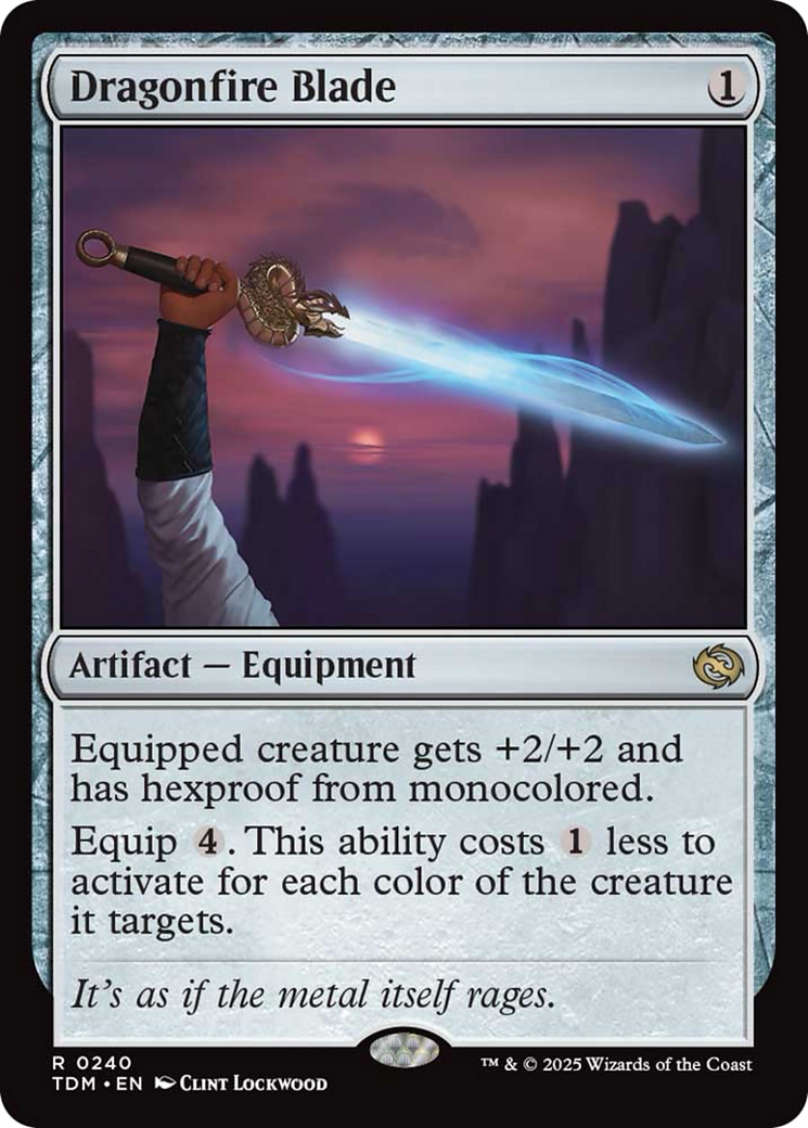 Dragonfire Blade [Tarkir: Dragonstorm] | Webway Games
