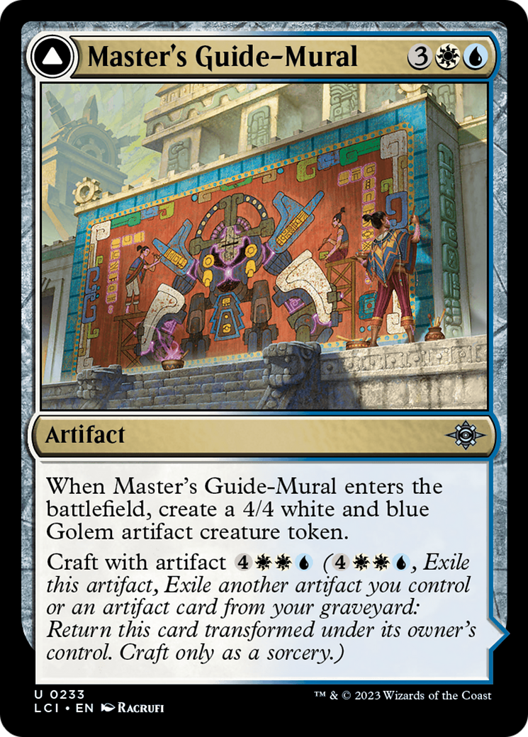 Master's Guide-Mural // Master's Manufactory [The Lost Caverns of Ixalan] | Webway Games