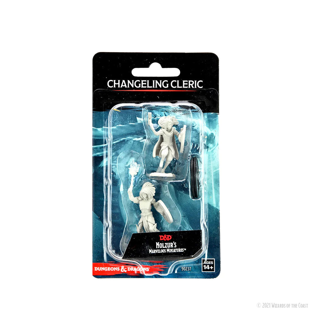 D&D NOLZUR'S MARVELOUS MINIATURES: CHANGELING CLERIC | Webway Games