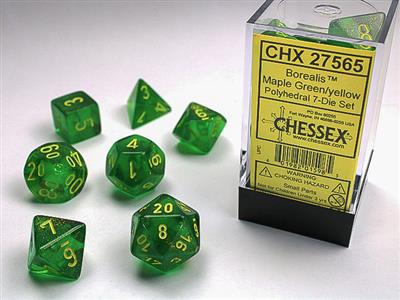 Chessex 7 Count Dice Set