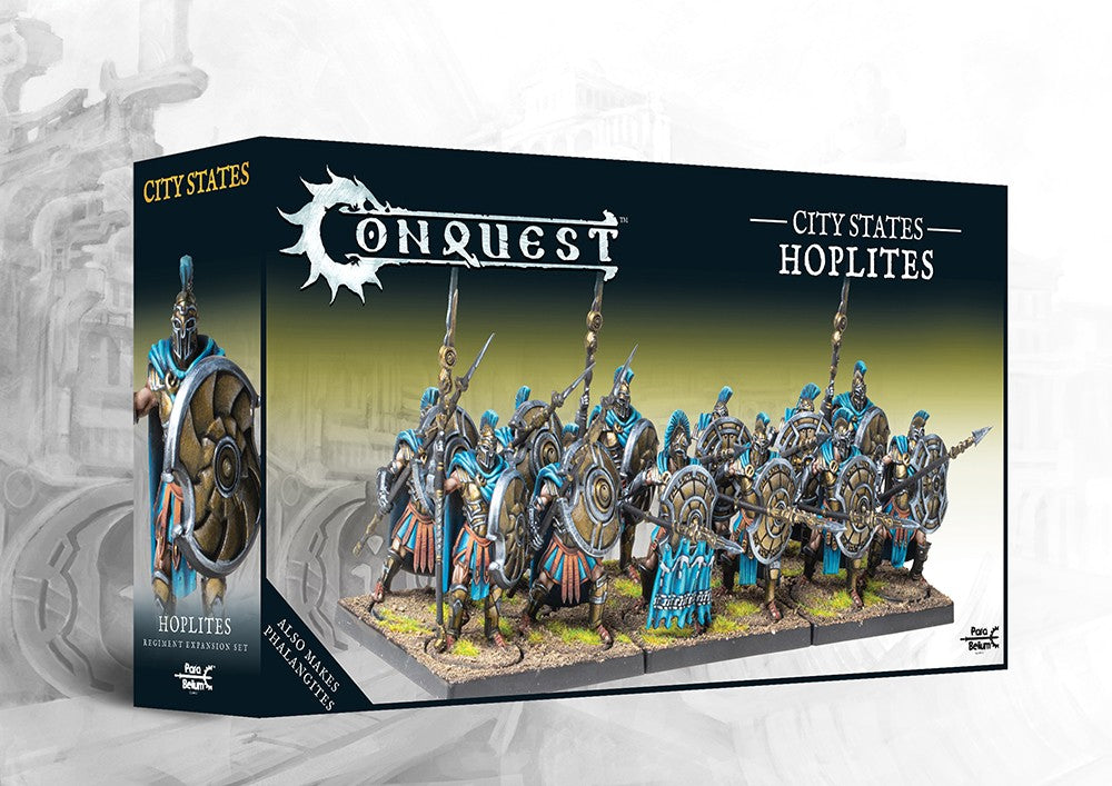 Conquest Hoplites (Dual Kit) - City States | Webway Games