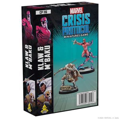MARVEL: CRISIS PROTOCOL - KLAW & M'BAKU | Webway Games