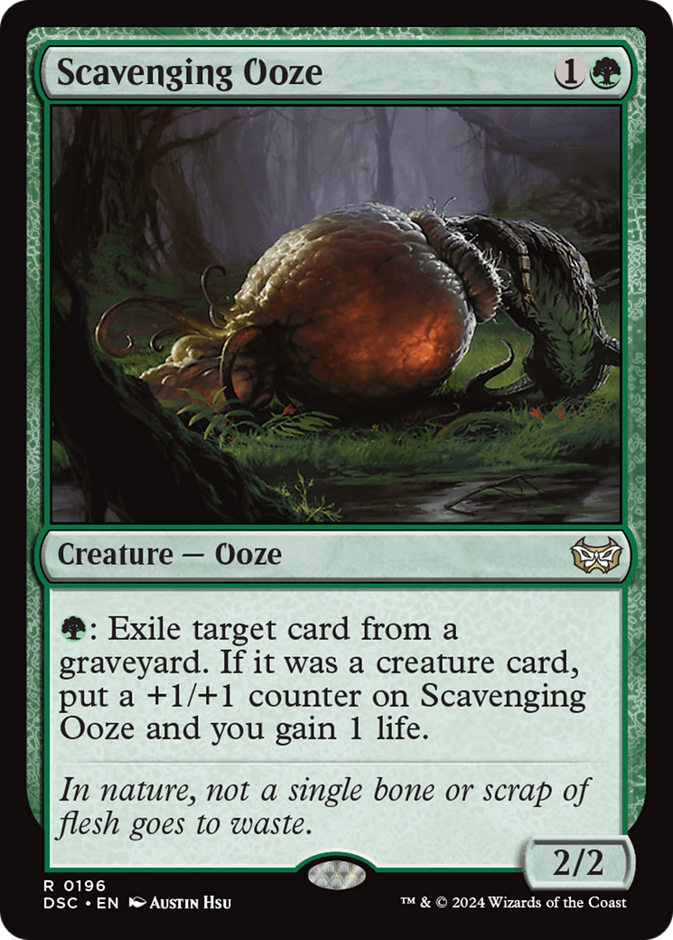 Scavenging Ooze [Duskmourn: House of Horror Commander] | Webway Games