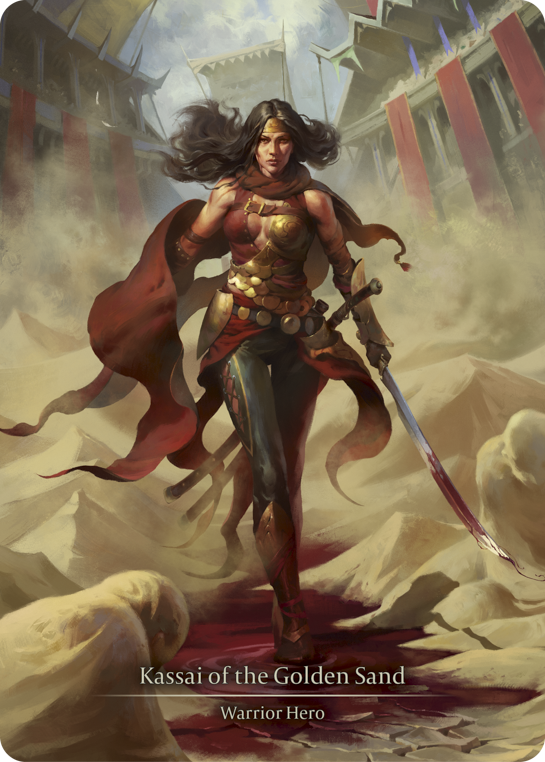 Kassai of the Golden Sand (Marvel) [HVY090] (Heavy Hitters)  Cold Foil | Webway Games