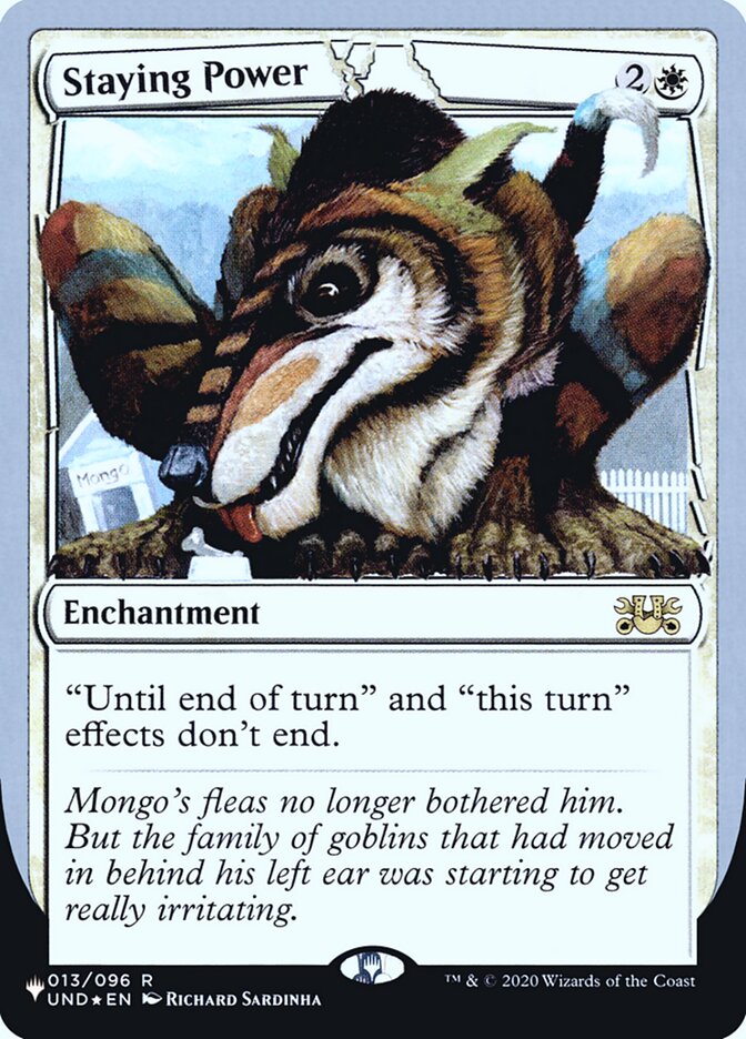 Staying Power (Unfinity Foil Edition) [The List] | Webway Games