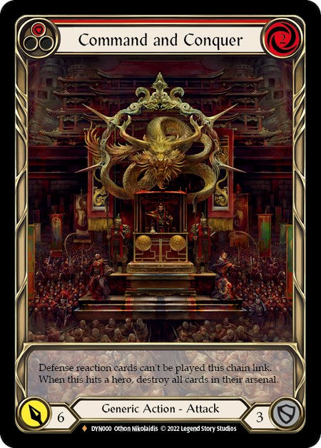 Command and Conquer [DYN000] (Dynasty)  Cold Foil | Webway Games