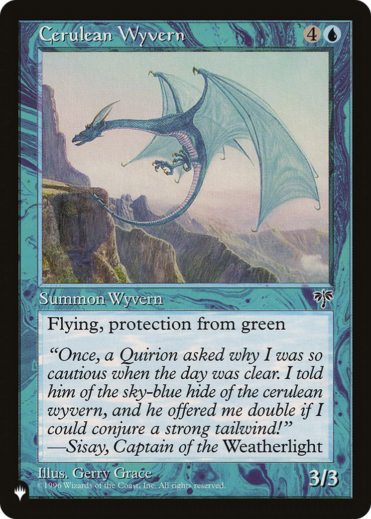 Cerulean Wyvern [The List] | Webway Games