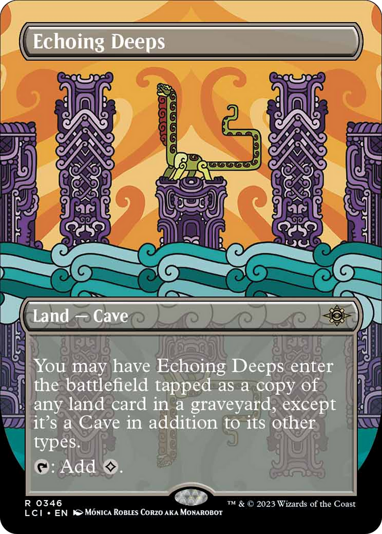 Echoing Deeps (Borderless) [The Lost Caverns of Ixalan] | Webway Games