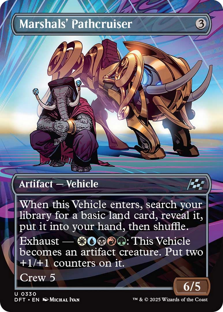 Marshals' Pathcruiser (Borderless) [Aetherdrift] | Webway Games