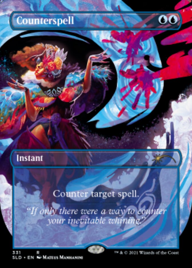 Counterspell (Borderless) [Secret Lair Drop Series] | Webway Games