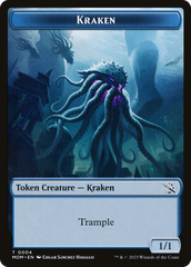Soldier // Kraken Double-Sided Token [March of the Machine Tokens] | Webway Games