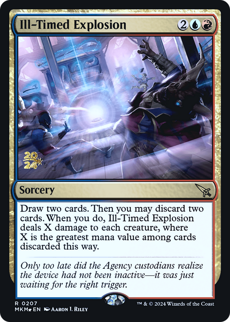 Ill-Timed Explosion [Murders at Karlov Manor Prerelease Promos] | Webway Games