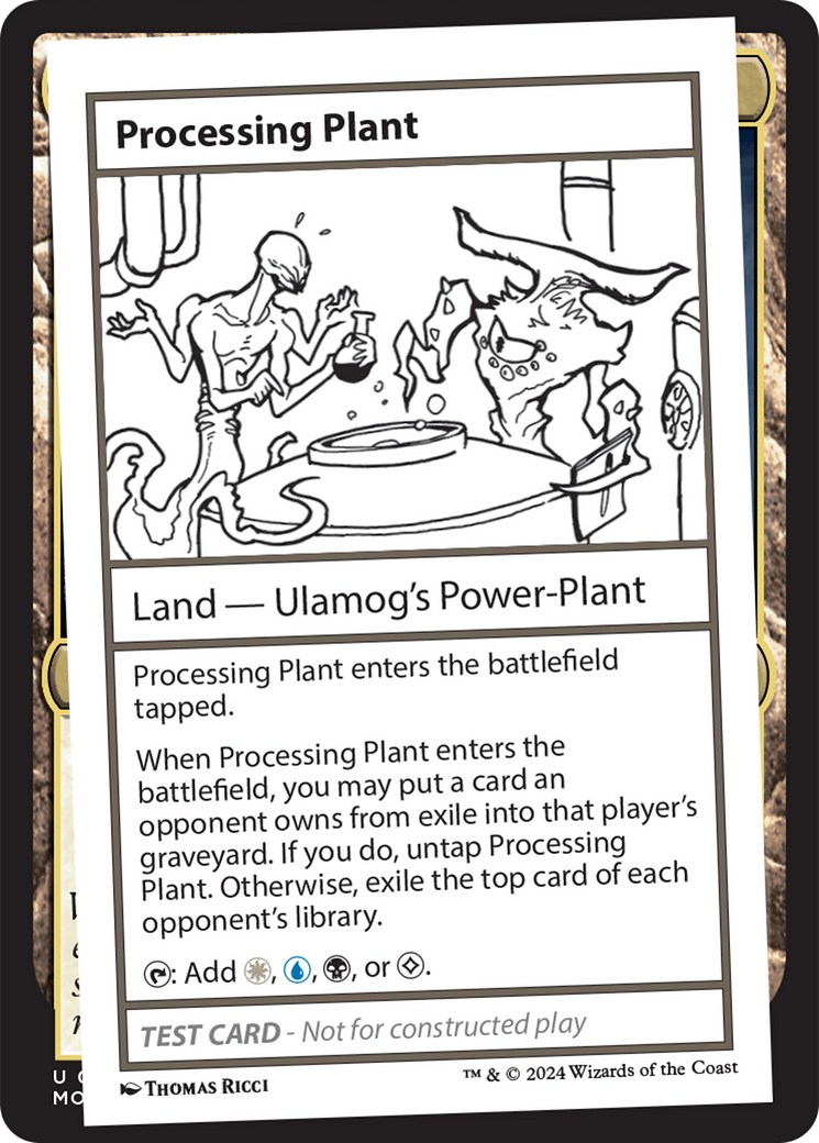 Processing Plant [Mystery Booster 2 Playtest Cards] | Webway Games