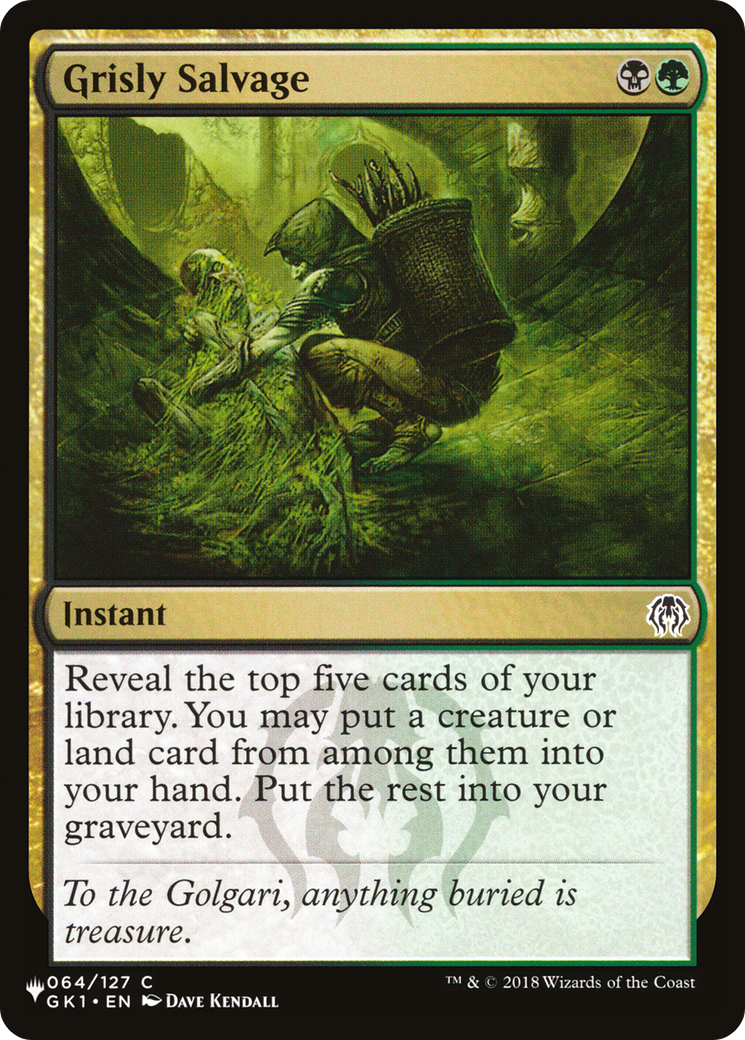 Grisly Salvage [The List] | Webway Games