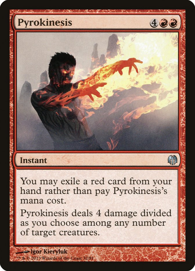 Pyrokinesis [Duel Decks: Heroes vs. Monsters] | Webway Games