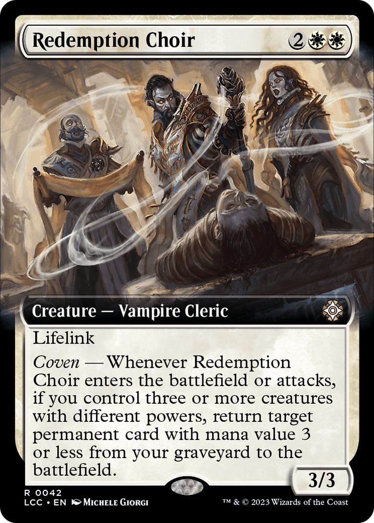 Redemption Choir (Extended Art) [The Lost Caverns of Ixalan Commander] | Webway Games
